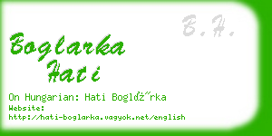 boglarka hati business card